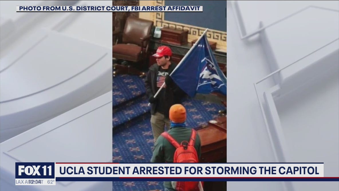UCLA student arrested by FBI in connection with Capitol riot following tip from another student